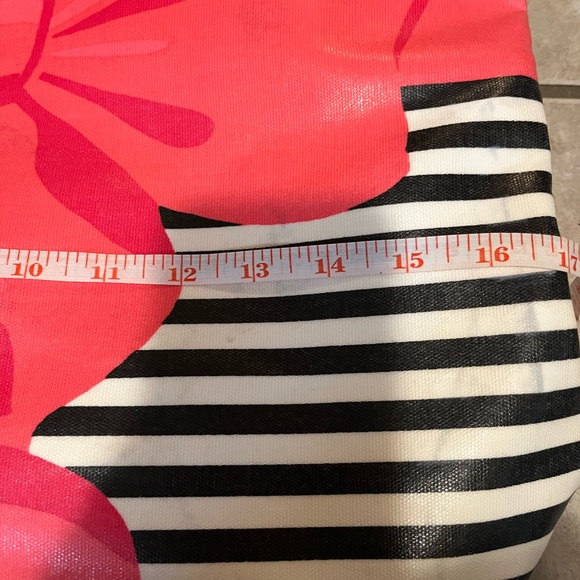 Kate Spade Striped Bow Canvas Sonoma Tote - Picture 5 of 12